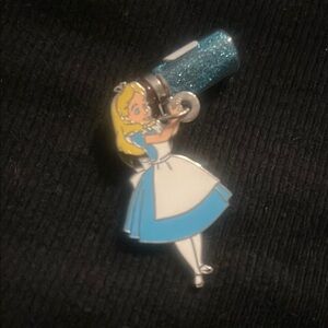 Blue and White Alice in Wonderland Charm
